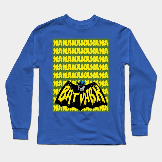 NANANANANANANANANANA Batvark Logo Long Sleeve T-Shirt by Matt Dow's AMOC TeePublic Shop